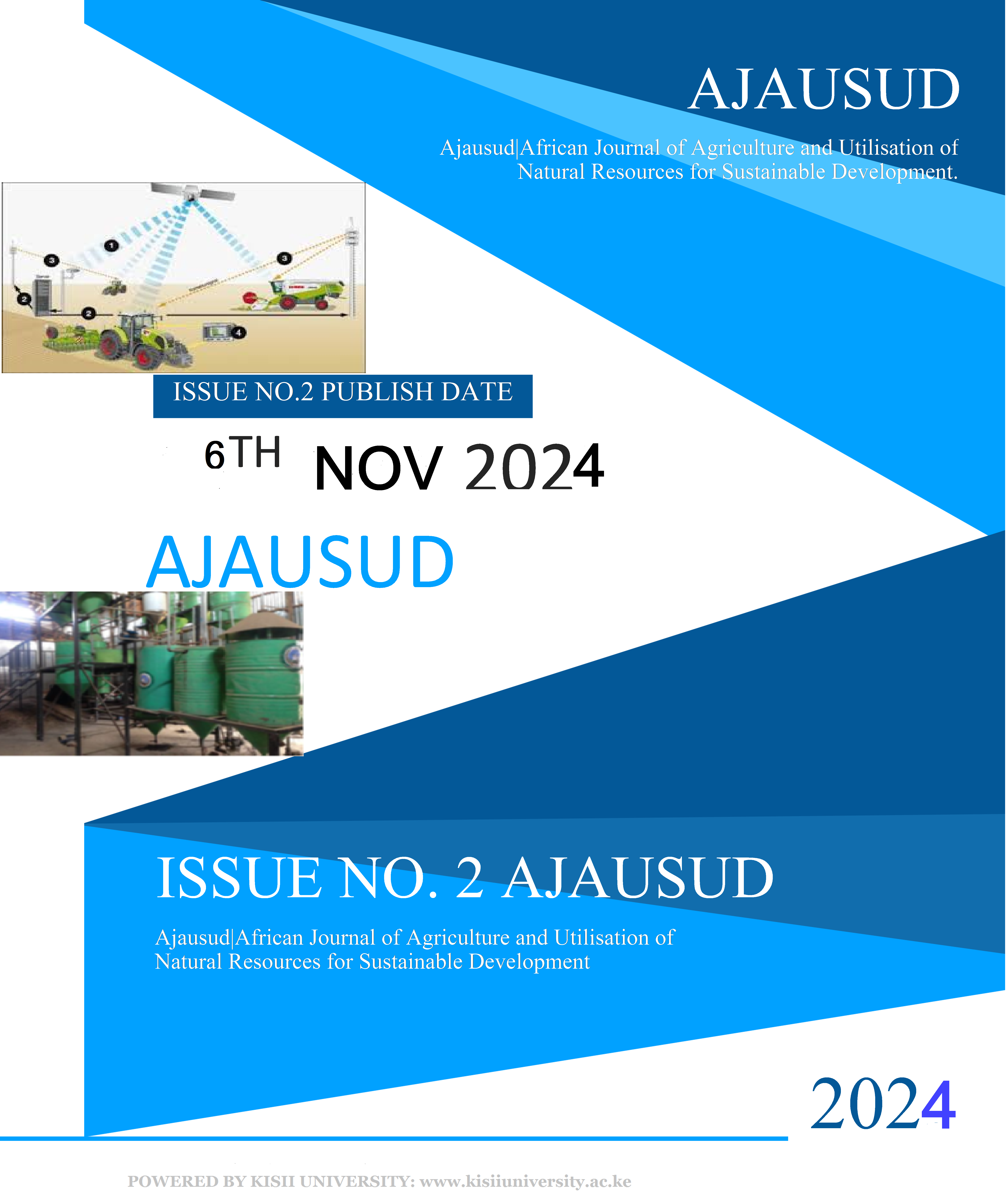 					View Vol. 2 No. 1 (2024): African Journal of Agriculture and Utilization of Natural Resources for Sustainable Development (AJAUSUD)
				