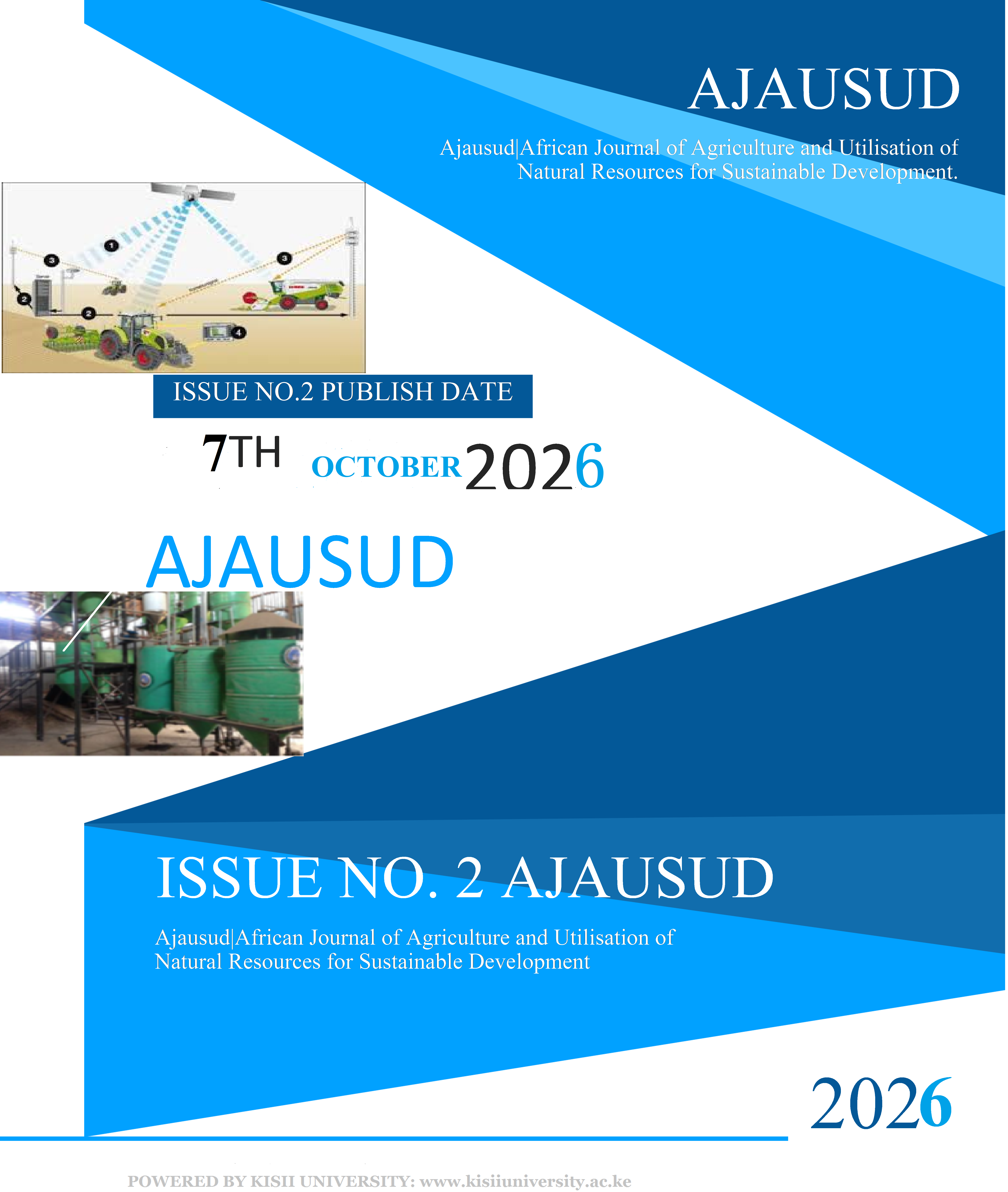 					View Vol. 1 No. 2 (2026): African Journal of Agriculture and Utilization of Natural Resources for Sustainable Development (AJAUSUD)
				